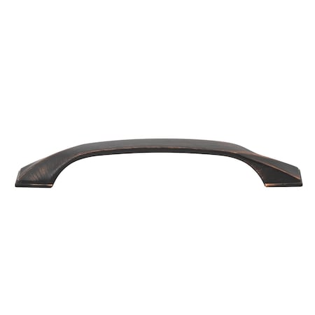 Gliderite Hardware 5-1/16 in. Center to Center Solid Twisted Bar Pull Oil Rubbed Bronze 4841-128-ORB-1